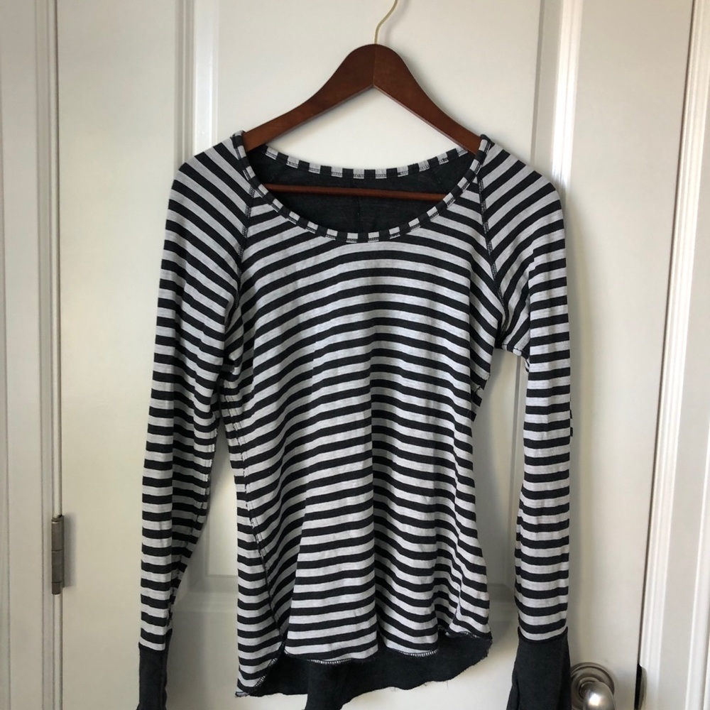 Lululemon Striped Crew